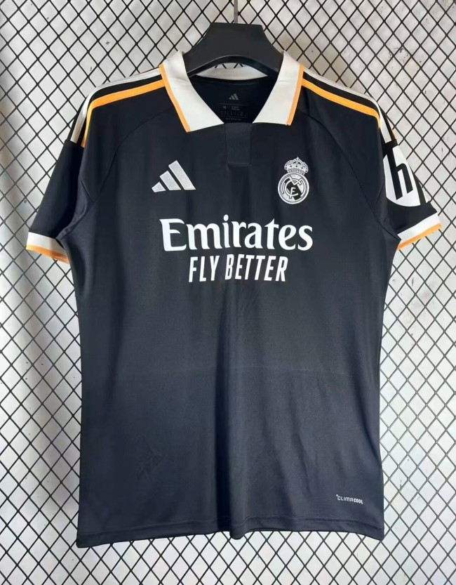 26-27 RMA Black Special Edition Fans Soccer Jersey