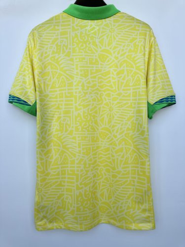 2024 Brazil Home Fans Soccer Jersey