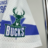 2026 BUCKS White Retro High Quality Casual T-Shirt #MN