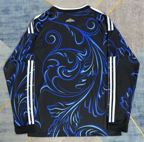 2026 World Cup Argentina Away Long Sleeve Fans Soccer Jersey (长袖)