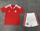 26-27 Internacional Home Kids Soccer Jersey