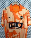 26-27 Valencia Orange Retro Version Fans Soccer Jersey