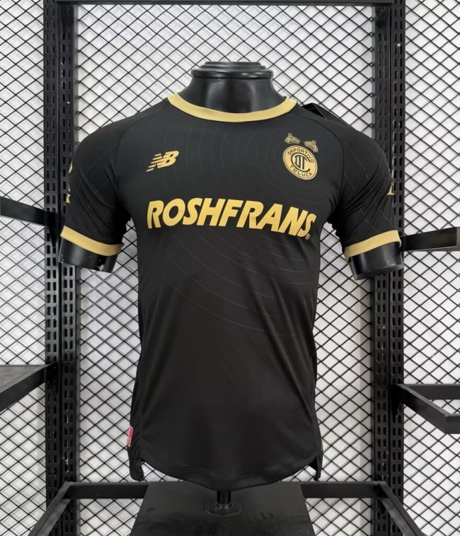26-27 Toluca Black Special Edition Player Version Soccer Jersey