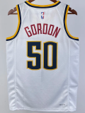 23-24 Nuggets GORDON #50 White Top Quality Hot Pressing NBA Jersey