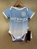 2026 Man City Home Baby Infant Crawl Suit