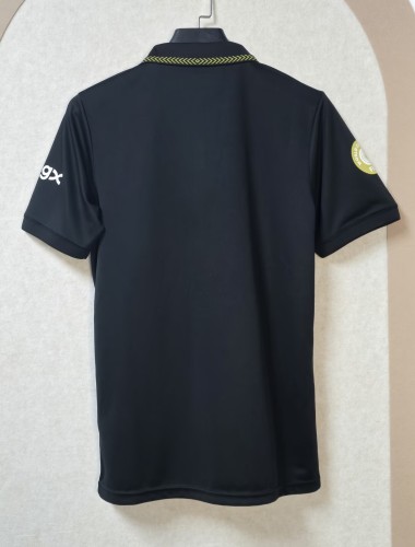 25-26 CHE Black Polo Short Sleeve