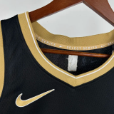 23-24 Grizzlies MORANT #12 Black Glory Edition Top Quality Hot Pressing NBA Jersey