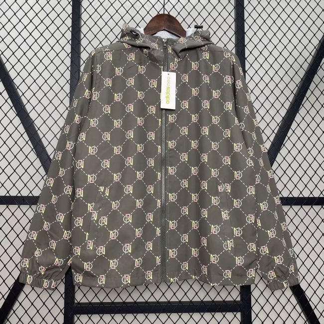 2024 New AD Black Windbreaker