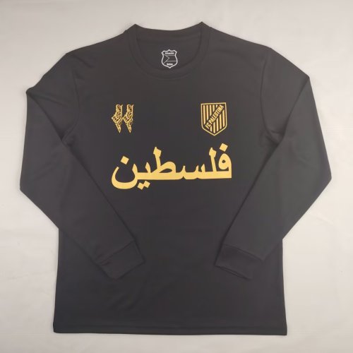 2024 Palestine Commemorative edition Long sleeves Fans Soccer Jersey