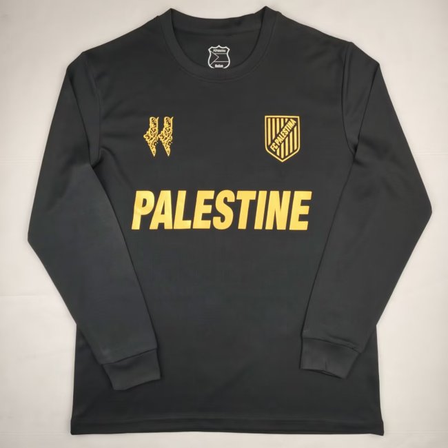 2024 Palestine Commemorative edition Long sleeves Fans Soccer Jersey