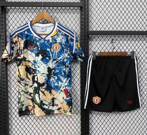 25-26 Man Utd Special Edition Kids Soccer Jersey