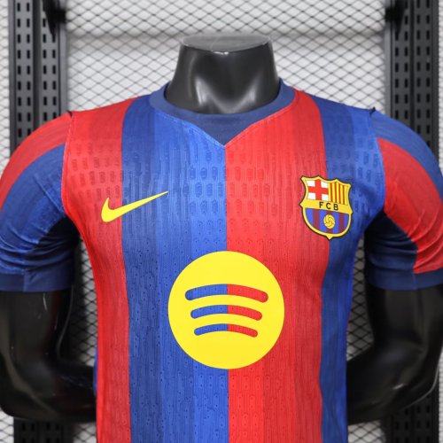 26-27 BAR Home Player Version Soccer Jersey