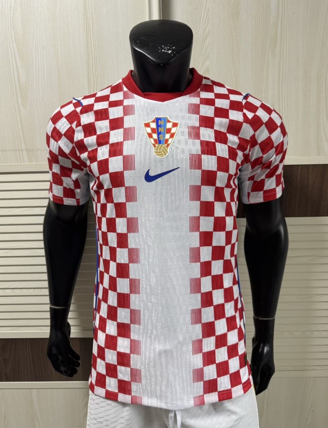 2026 Croatia Home Player Version Soccer Jersey
