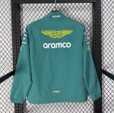 2026 Aston Martin Green Windbreaker