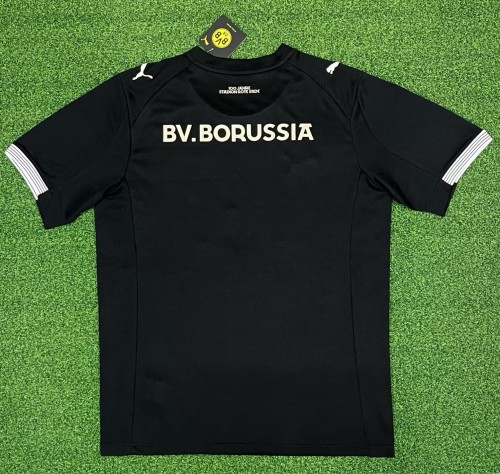 26-27 Dortmund Black Special Edition Fans Soccer Jersey