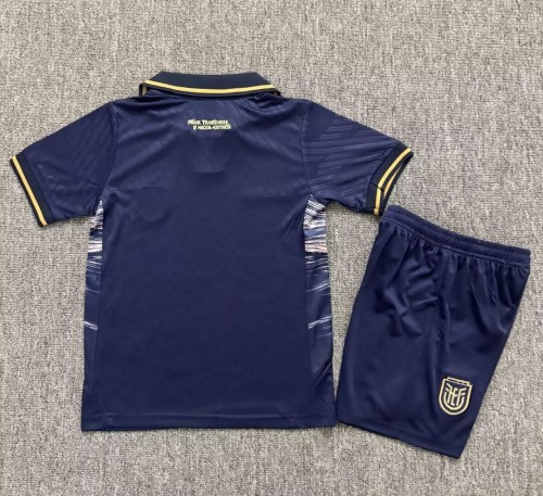 2026 Ecuador Away Kids Soccer Jersey