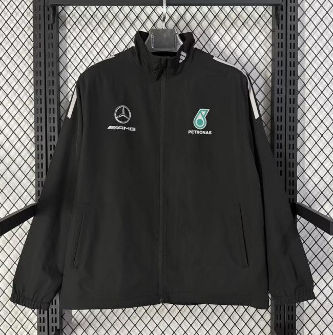 2026 Benz Black Windbreaker