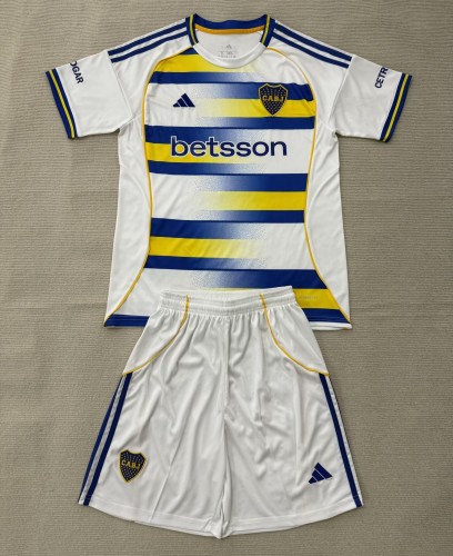 26-27 Boca Juniors Third Kids Soccer Jersey