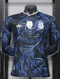 2026 World Cup Argentina Away Long Sleeve Player Version Soccer Jersey*长袖球员