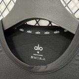 2026 Alo Black High Quality Casual T-Shirt