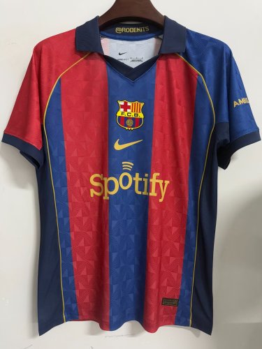 26-27 BAR Retro Casual Version Fans Soccer Jersey
