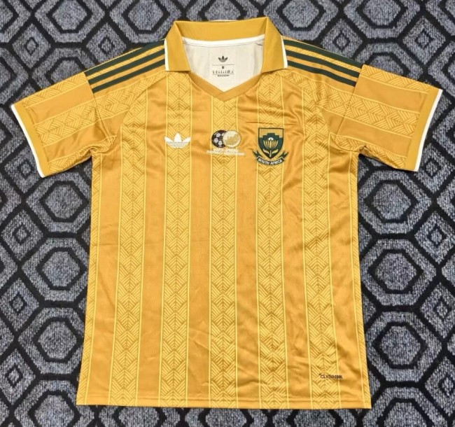 26-27 South Africa Yellow Special Edition Fans Soccer Jersey