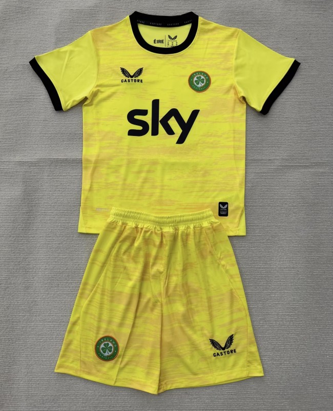 2026 Ireland Yellow GoalKeeper Adult Suit