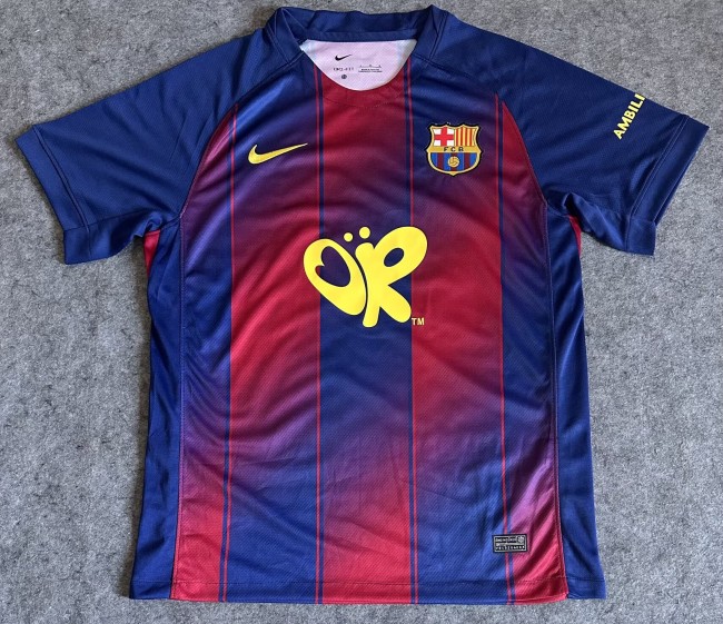 25-26 BAR Home Special Edition Fans Soccer Jersey