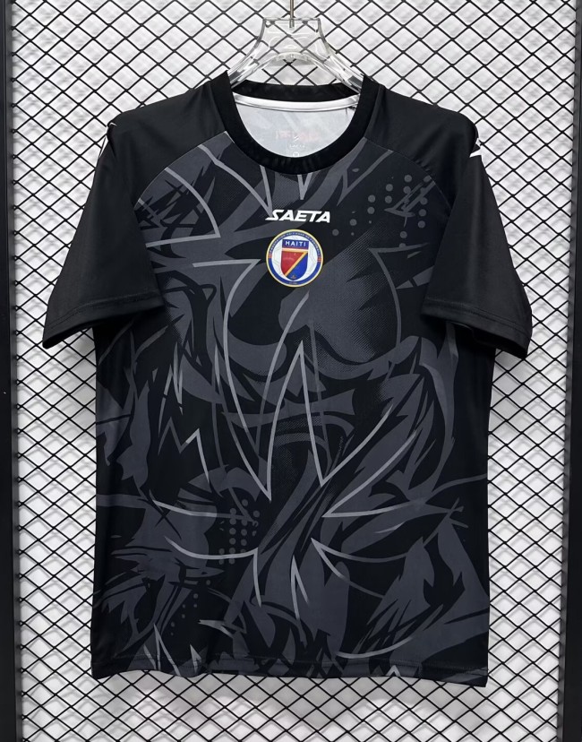 26-27 Haiti Black Special Edition Fans Soccer Jersey