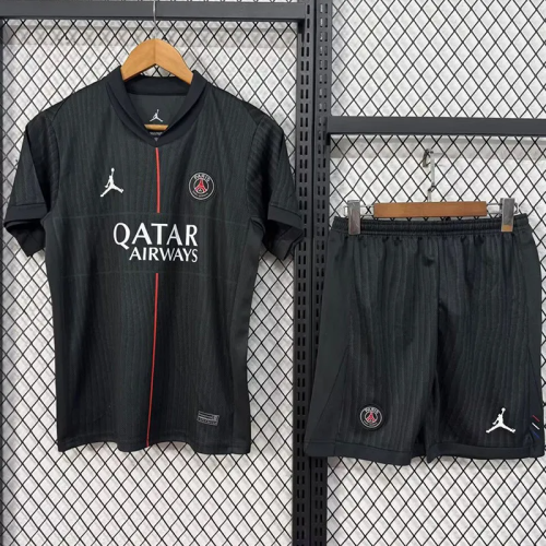 25-26 PSG Fourth Kids Soccer Jersey