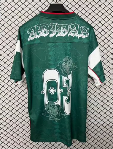 2026 AD Green Hip-Hop Version Retro Soccer Jersey
