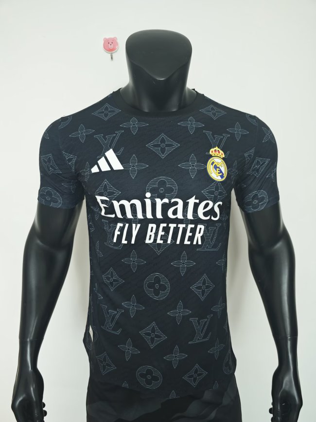 26-27 RMA Black Special Edition Player Version Soccer Jersey