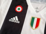 2018-2019 JUV Home Player Version Retro Soccer Jersey *球员