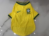 2026 Brazil Home Pet Soccer Jersey (短袖)