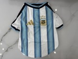 2026 Argentina  Home Pet Soccer Jersey (短袖)