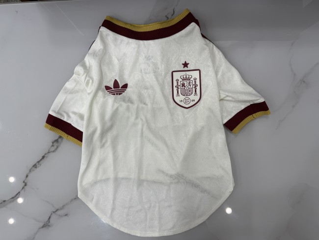 2026 Spain Home Pet Soccer Jersey (短袖)