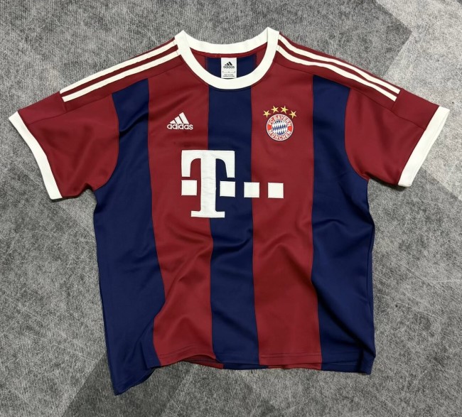 26-27 Bayern Red Blue Short sleeves Loose And Thickened Hoody