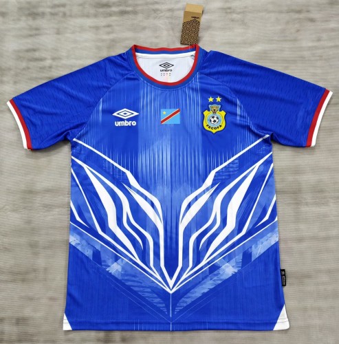 26-27 Congo Blue Special Edition Fans Soccer Jersey