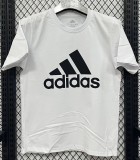 2026 AD White High Quality Pure Cotton Casual T-Shirt