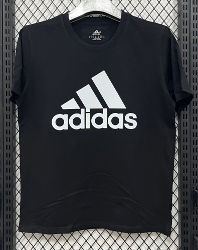 2026 AD Black High Quality Pure Cotton Casual T-Shirt