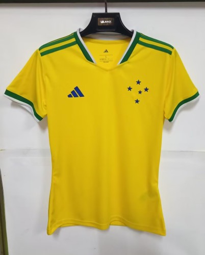 26-27 Cruzeiro Special Edition Women Fans Soccer Jersey (女)