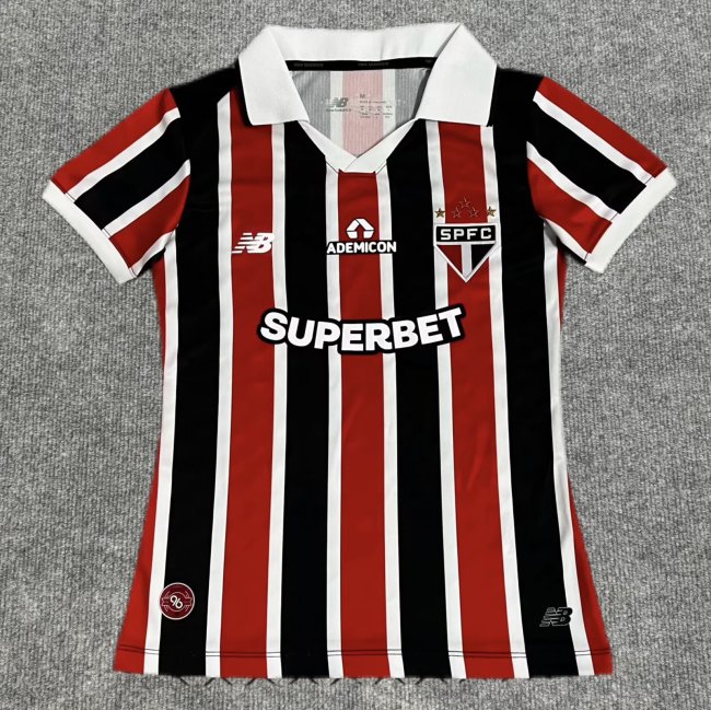 26-27 Sao Paulo Away Women Fans Soccer Jersey (女)