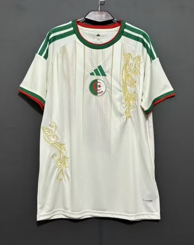 2026 Algeria Embroidered Version Soccer Jersey