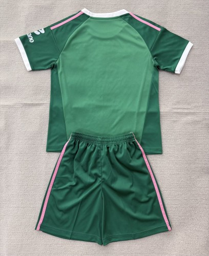 26-27 Aston Villa Green GoalKeeper Kids Soccer Jersey