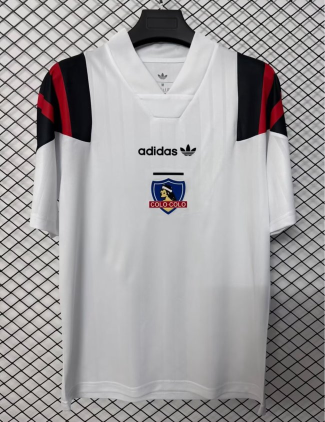 26-27 Colo-Colo EQT White Training Shirts