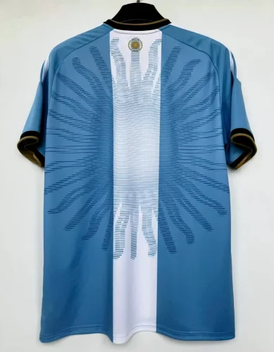26-27 Argentina Messi Farewell Match Fans Soccer Jersey