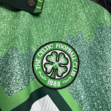 1991-1992 Celtic Away Green Retro Soccer Jersey