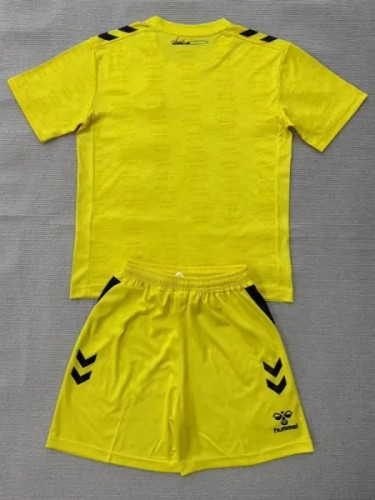 26-27 Sunderland Yellow Goalkeeper Kids Soccer Jersey