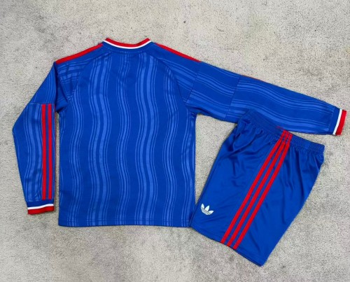 26-27 Man Utd Away Long Sleeve Kids Soccer Jersey (长袖)