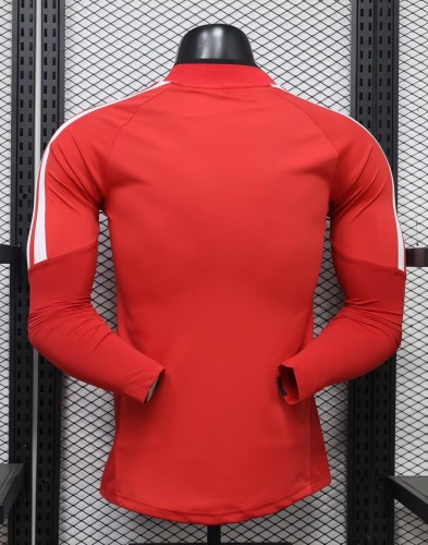 26-27 River Plate Red Long Sleeve Player Version Soccer Jersey*长袖球员